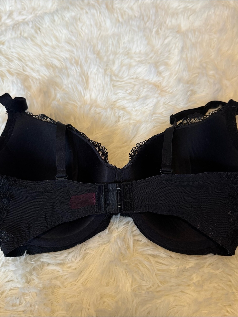 La Senza Black Lace Padded Bra - Picture 3 of 4